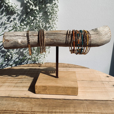 Porte-bracelets en bois flotté